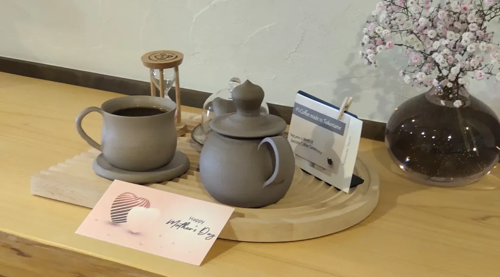 花屋もいいけどカフェにもね。
